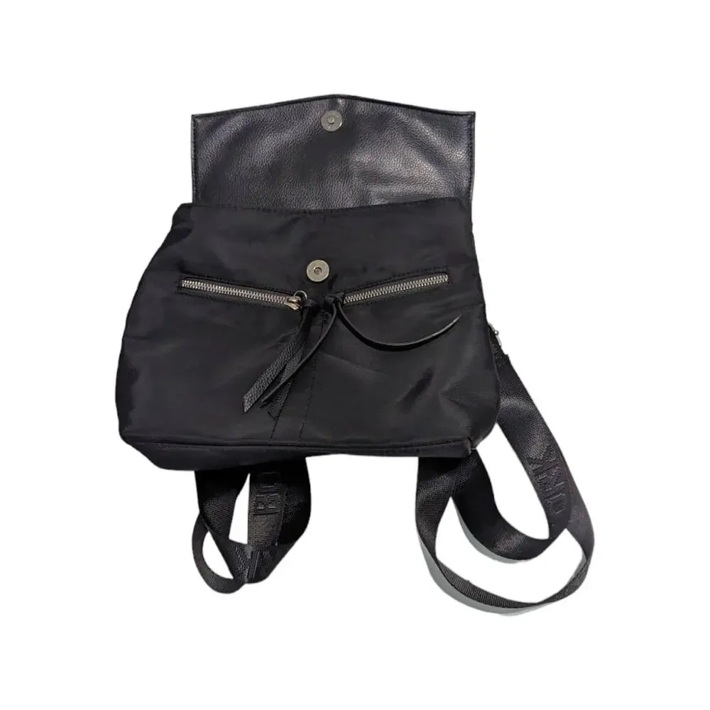 Botkier Trigger Mini Backpack Black Nylon New York Womens Travel School Classic